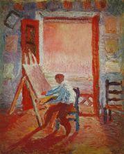 Haga click para ver la imagen ampliada 1919_02_self-portrait in the studio 1919.jpg